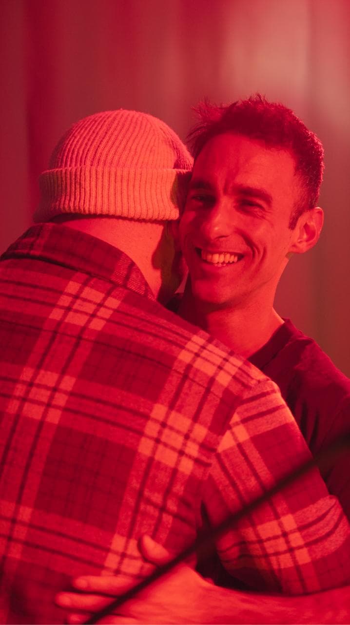 Guests socialising at Film Büro event
